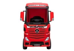LEAN CARS Auto na Akumulator Mercedes Actros Czerwone
