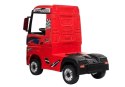 LEAN CARS Auto na Akumulator Mercedes Actros Czerwony Lakierowany MP4