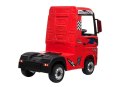 LEAN CARS Auto na Akumulator Mercedes Actros Czerwony Lakierowany MP4