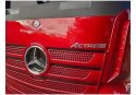 LEAN CARS Auto na Akumulator Mercedes Actros Czerwony Lakierowany MP4
