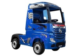 LEAN CARS Auto na Akumulator Mercedes Actros Niebieski Lakierowany MP4
