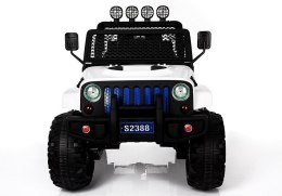 LEAN CARS Auto na Akumulator S2388 Jeep Biały 4x45W