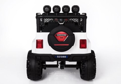 LEAN CARS Auto na Akumulator S2388 Jeep Biały 4x45W LEAN CARS Auto na Akumulator S2388 Jeep Biały 4x45W