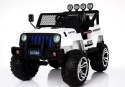 LEAN CARS Auto na Akumulator S2388 Jeep Biały 4x45W