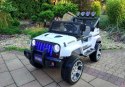 LEAN CARS Auto na Akumulator S2388 Jeep Biały 4x45W