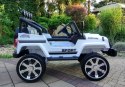 LEAN CARS Auto na Akumulator S2388 Jeep Biały 4x45W