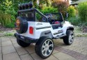 LEAN CARS Auto na Akumulator S2388 Jeep Biały 4x45W