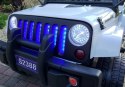LEAN CARS Auto na Akumulator S2388 Jeep Biały 4x45W