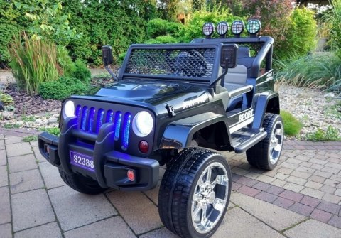 LEAN CARS Auto na Akumulator S2388 Jeep Czarny 4x45W LEAN CARS Auto na Akumulator S2388 Jeep Czarny 4x45W