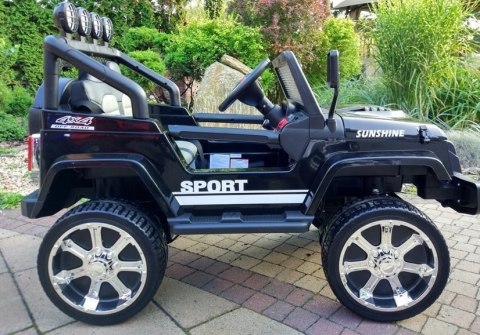 LEAN CARS Auto na Akumulator S2388 Jeep Czarny 4x45W LEAN CARS Auto na Akumulator S2388 Jeep Czarny 4x45W