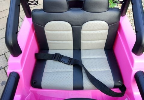 LEAN CARS Auto na Akumulator S2388 Jeep Różowy 4x45W LEAN CARS Auto na Akumulator S2388 Jeep Różowy 4x45W