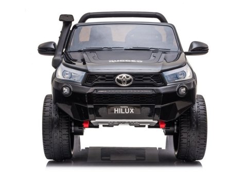 LEAN CARS Auto na Akumulator Toyota Hilux Czarny Lakierowany LEAN CARS Auto na Akumulator Toyota Hilux Czarny Lakierowany