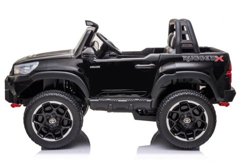 LEAN CARS Auto na Akumulator Toyota Hilux Czarny LEAN CARS Auto na Akumulator Toyota Hilux Czarny
