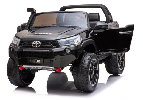 LEAN CARS Auto na Akumulator Toyota Hilux Czarny LEAN CARS Auto na Akumulator Toyota Hilux Czarny