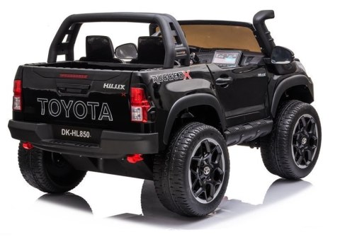 LEAN CARS Auto na Akumulator Toyota Hilux Czarny LEAN CARS Auto na Akumulator Toyota Hilux Czarny