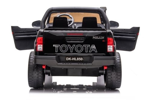 LEAN CARS Auto na Akumulator Toyota Hilux Czarny LEAN CARS Auto na Akumulator Toyota Hilux Czarny