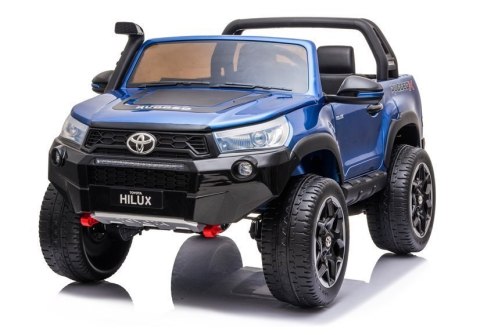 LEAN CARS Auto na Akumulator Toyota Hilux Niebieski Lakierowany LEAN CARS Auto na Akumulator Toyota Hilux Niebieski Lakierowany