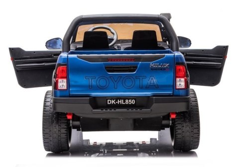 LEAN CARS Auto na Akumulator Toyota Hilux Niebieski Lakierowany LEAN CARS Auto na Akumulator Toyota Hilux Niebieski Lakierowany