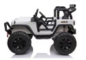LEAN CARS Auto na akumulator Jeep JC666 Biały