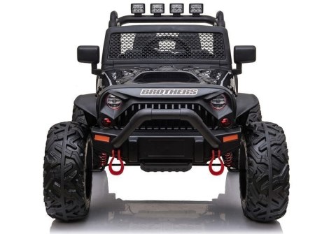 LEAN CARS Auto na akumulator Jeep JC666 Czarny LEAN CARS Auto na akumulator Jeep JC666 Czarny
