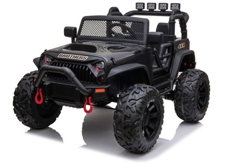 LEAN CARS Auto na akumulator Jeep JC666 Czarny LEAN CARS Auto na akumulator Jeep JC666 Czarny