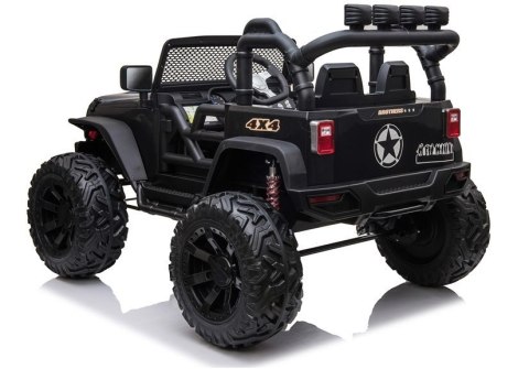 LEAN CARS Auto na akumulator Jeep JC666 Czarny LEAN CARS Auto na akumulator Jeep JC666 Czarny