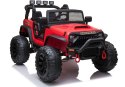 LEAN CARS Auto na akumulator Jeep JC666 Czerwony
