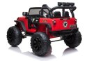 LEAN CARS Auto na akumulator Jeep JC666 Czerwony
