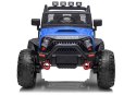LEAN CARS Auto na akumulator Jeep JC666 Niebieski Lakierowany