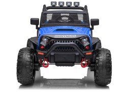 LEAN CARS Auto na akumulator Jeep JC666 Niebieski Lakierowany