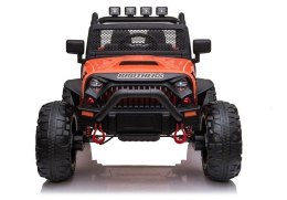 LEAN CARS Auto na akumulator Jeep JC666 Pomarańczowy