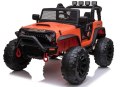 LEAN CARS Auto na akumulator Jeep JC666 Pomarańczowy