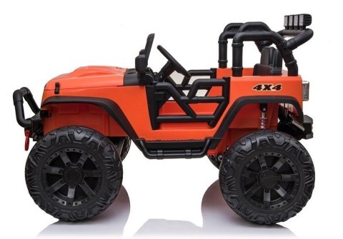 LEAN CARS Auto na akumulator Jeep JC666 Pomarańczowy LEAN CARS Auto na akumulator Jeep JC666 Pomarańczowy