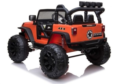 LEAN CARS Auto na akumulator Jeep JC666 Pomarańczowy LEAN CARS Auto na akumulator Jeep JC666 Pomarańczowy