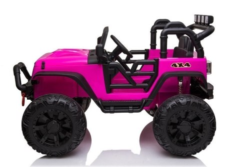 LEAN CARS Auto na akumulator Jeep JC666 Różowy LEAN CARS Auto na akumulator Jeep JC666 Różowy