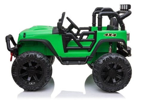 LEAN CARS Auto na akumulator Jeep JC666 Zielony LEAN CARS Auto na akumulator Jeep JC666 Zielony