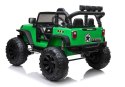 LEAN CARS Auto na akumulator Jeep JC666 Zielony