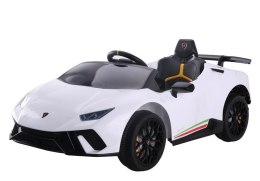 LEAN CARS Auto na akumulator Lamborghini Huracan Białe