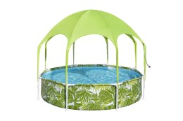 Bestway Basen Ogrodowy Stelażowy Dla Dzieci 244 cm x 51 cm Bestway 56432 Zielony
