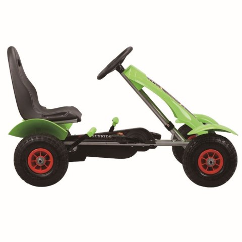 LEAN CARS Gokart Na Pedały F618 Zielony LEAN CARS Gokart Na Pedały F618 Zielony