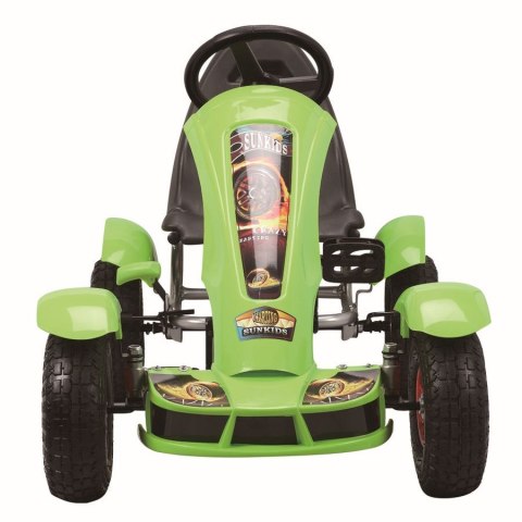 LEAN CARS Gokart Na Pedały F618 Zielony LEAN CARS Gokart Na Pedały F618 Zielony