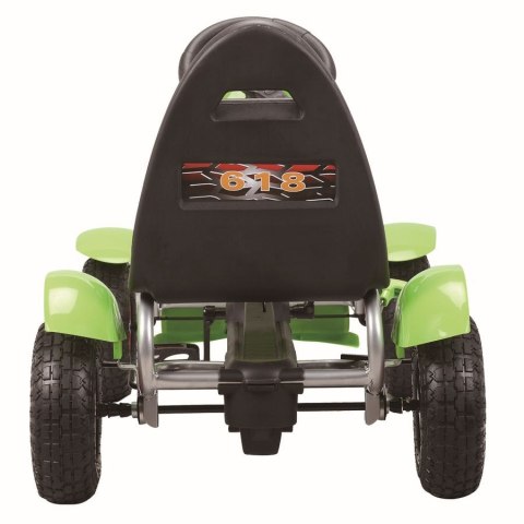 LEAN CARS Gokart Na Pedały F618 Zielony LEAN CARS Gokart Na Pedały F618 Zielony