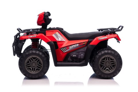 LEAN CARS Quad Na Akumulator JC915 Czerwony LEAN CARS Quad Na Akumulator JC915 Czerwony