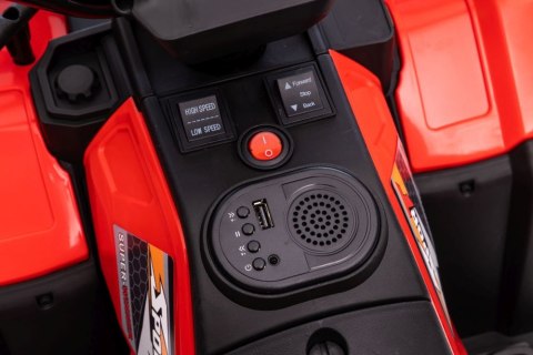 LEAN CARS Quad Na Akumulator JC915 Czerwony LEAN CARS Quad Na Akumulator JC915 Czerwony