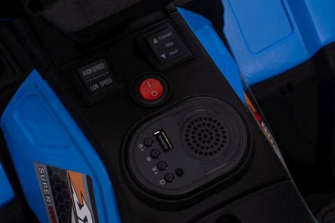 LEAN CARS Quad Na Akumulator JC915 Niebieski LEAN CARS Quad Na Akumulator JC915 Niebieski