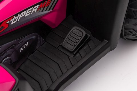 LEAN CARS Quad Na Akumulator JC915 Różowy LEAN CARS Quad Na Akumulator JC915 Różowy