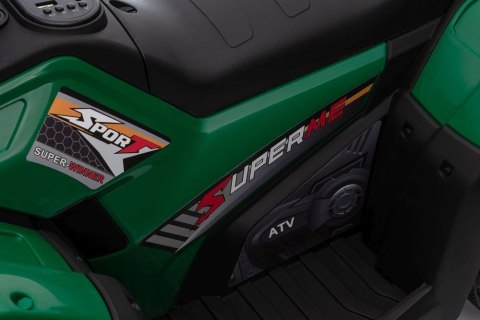 LEAN CARS Quad Na Akumulator JC915 Zielony LEAN CARS Quad Na Akumulator JC915 Zielony
