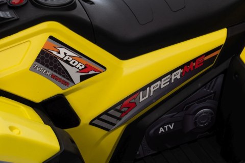 LEAN CARS Quad Na Akumulator JC915 Żółty LEAN CARS Quad Na Akumulator JC915 Żółty