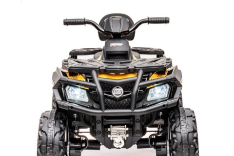 LEAN CARS Quad Na Akumulator S615 Żółty 24V LEAN CARS Quad Na Akumulator S615 Żółty 24V