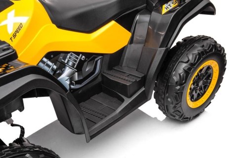 LEAN CARS Quad Na Akumulator S615 Żółty 24V LEAN CARS Quad Na Akumulator S615 Żółty 24V